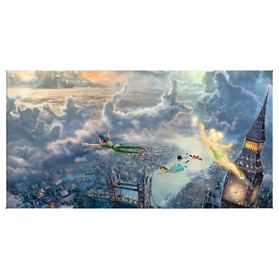 Disney Tinker Bell and Peter Pan Canvas Art Print