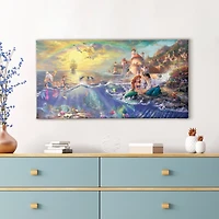 Disney Little Mermaid Canvas Art Print