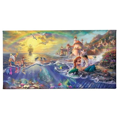 Disney Little Mermaid Canvas Art Print