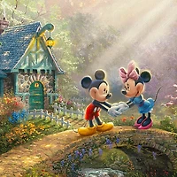 Disney Mickey & Minnie Sweetheart Canvas Art Print