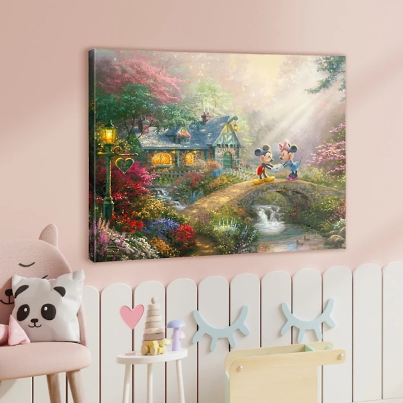 Disney Mickey & Minnie Sweetheart Canvas Art Print