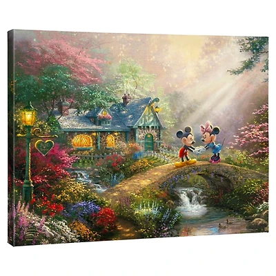 Disney Mickey & Minnie Sweetheart Canvas Art Print