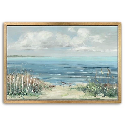 Lively Cove Framed Canvas Art Print, 48x32 in.