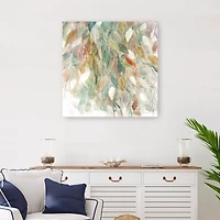 Rainy Cascade Canvas Art Print, 30x30 in.