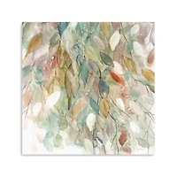 Rainy Cascade Canvas Art Print, 30x30 in.