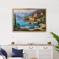 Bella Vista Framed Canvas Art Print