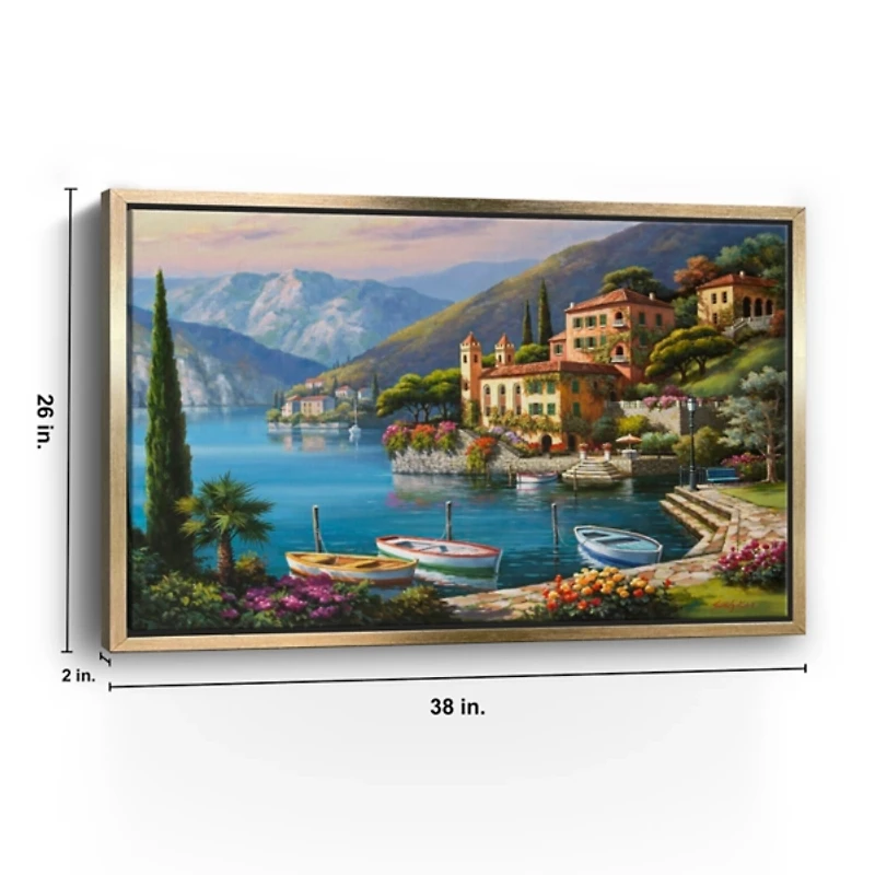 Bella Vista Framed Canvas Art Print