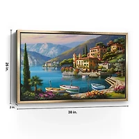 Bella Vista Framed Canvas Art Print