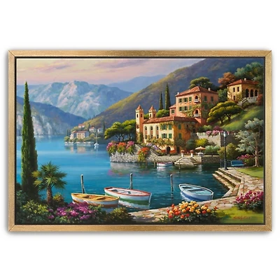 Bella Vista Framed Canvas Art Print