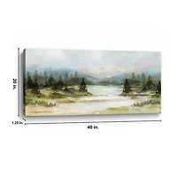 River View Canvas Art Print