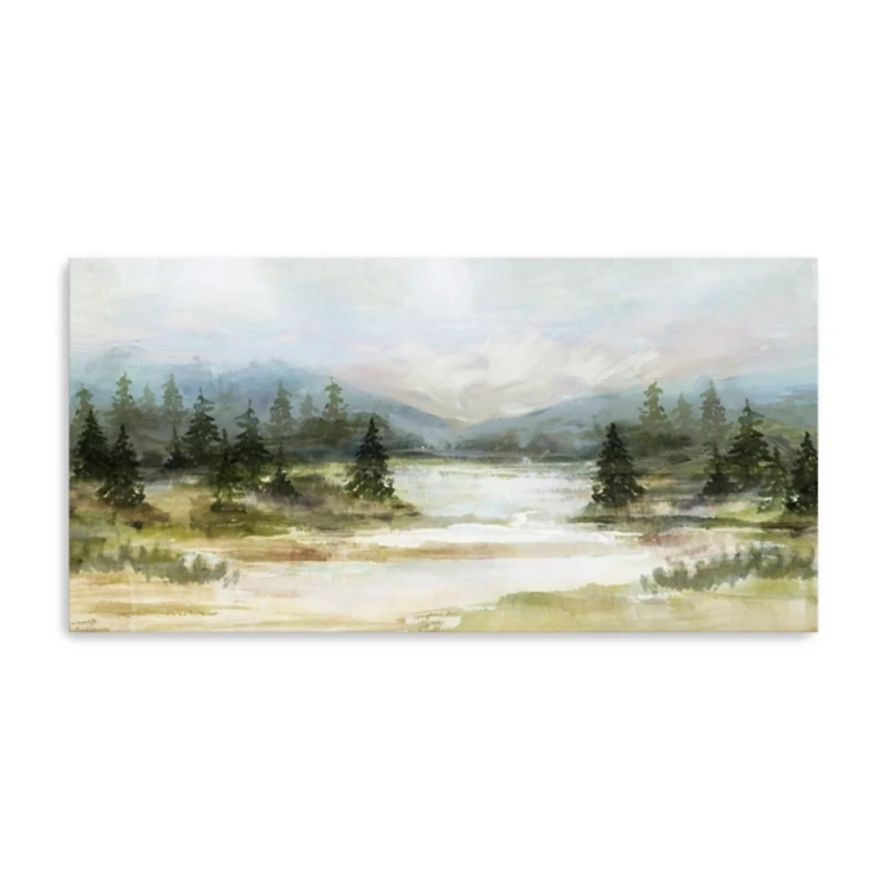 River View Canvas Art Print