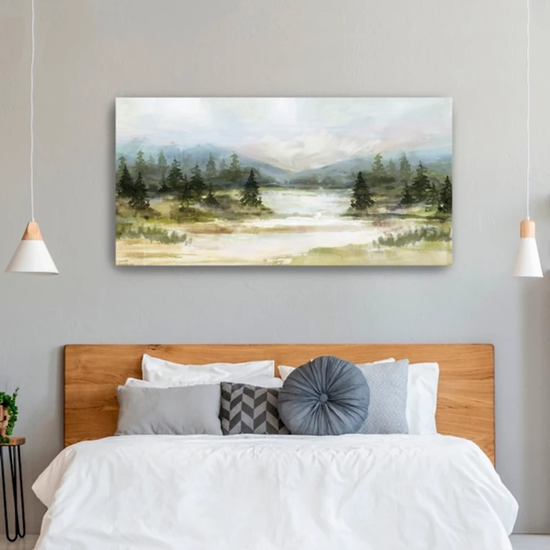 River View Canvas Art Print, 30x60