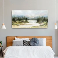 River View Canvas Art Print, 30x60