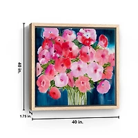 Forgotten Joy Framed Canvas Art Print, 40x40