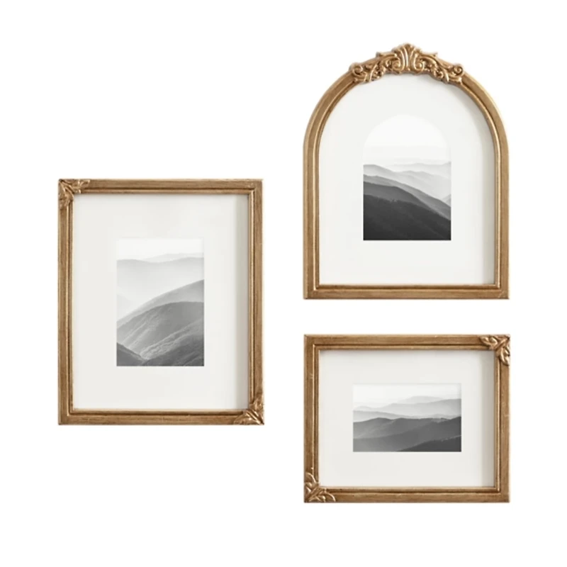 Antique Gold Allie 3-pc. Gallery Wall Set