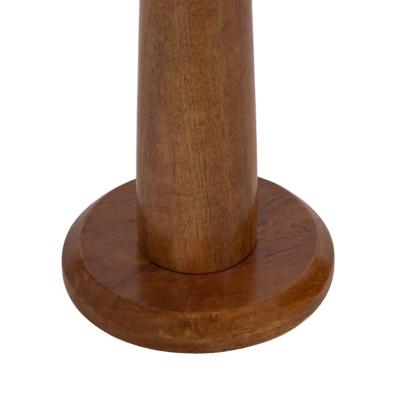 Walnut Brown Wood Jakob Accent Table