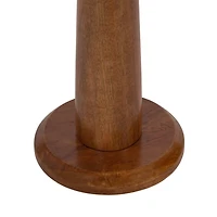 Walnut Brown Wood Jakob Accent Table