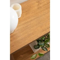 Natural Wood Foxford Console Table