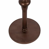 Brushed Bronze Metal Stratton Accent Table