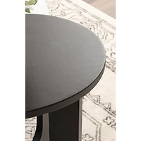 Wood Sureda Oval Accent Table
