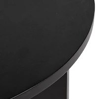 Wood Sureda Oval Accent Table