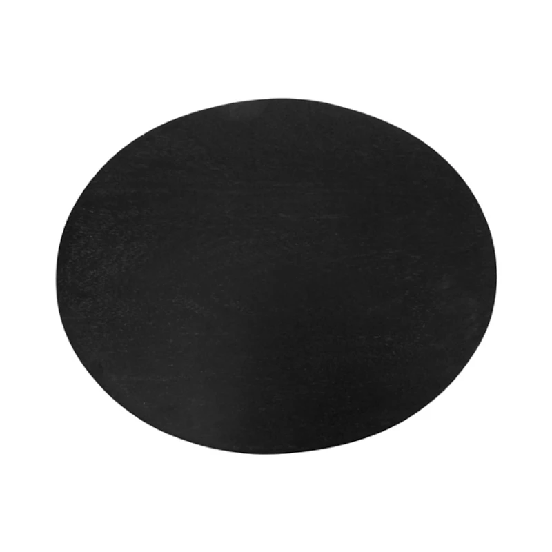 Wood Sureda Oval Accent Table