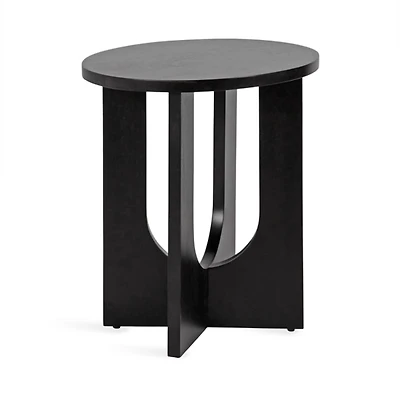 Wood Sureda Oval Accent Table