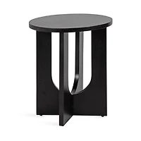 Wood Sureda Oval Accent Table