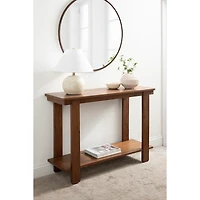 Walnut Brown Foxford Console Table