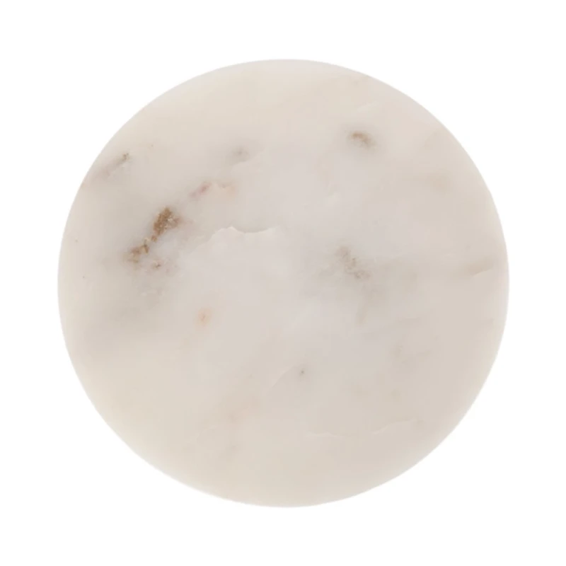 Natural Wood and Marble Wegner Accent Table