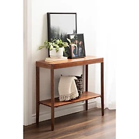 Walnut Brown Talcott Console Table