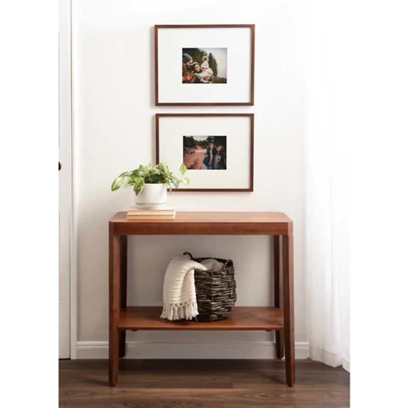 Walnut Brown Talcott Console Table