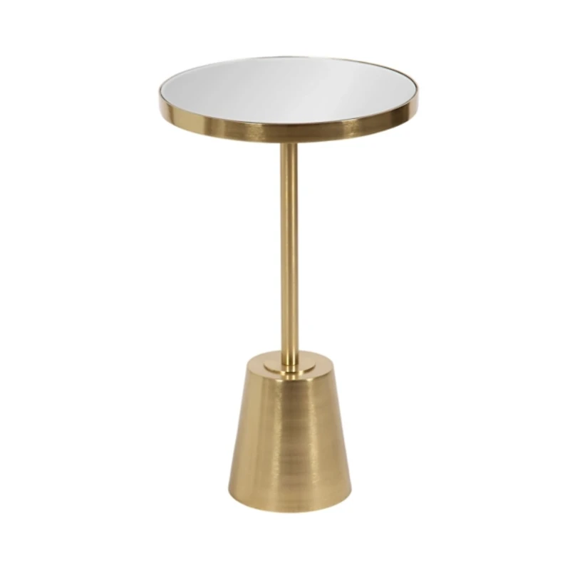 Gold Mirrored Tara Accent Table