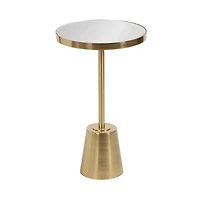 Gold Mirrored Tara Accent Table