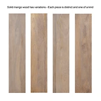 Marble & Natural Wood Tara Accent Table