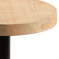 Natural Wood Stratton Accent Table