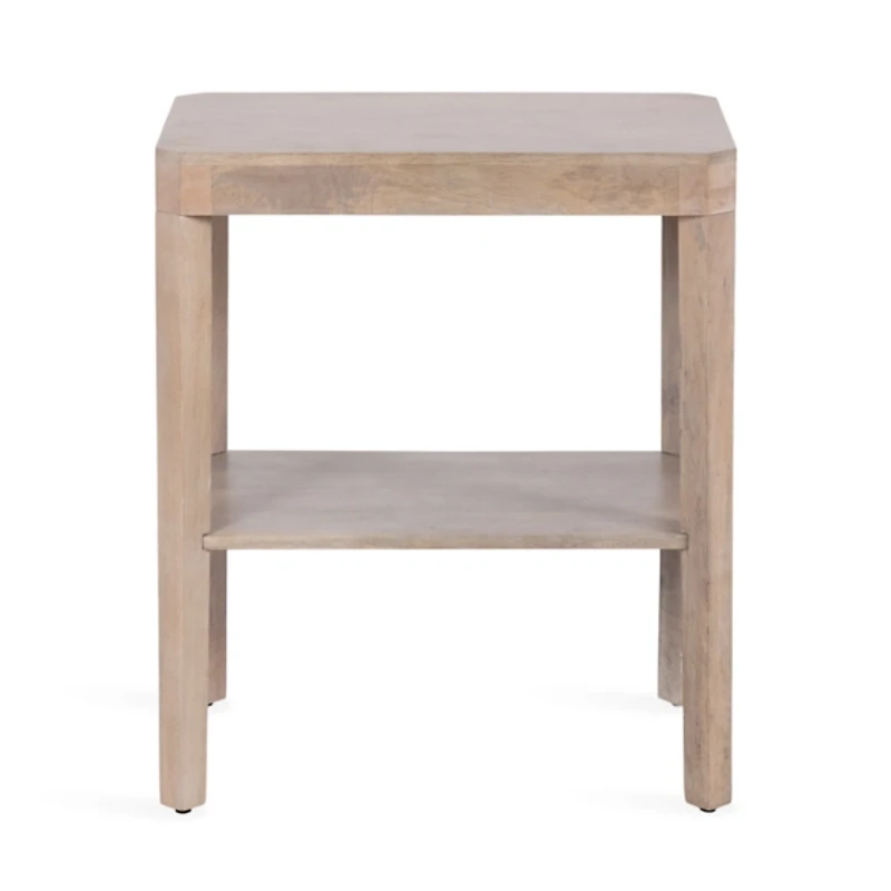 Natural Wood Talcott End Table