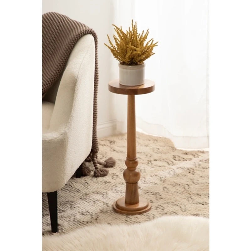 Natural Wood Wegner Accent Table