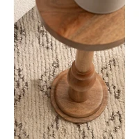 Natural Wood Wegner Accent Table