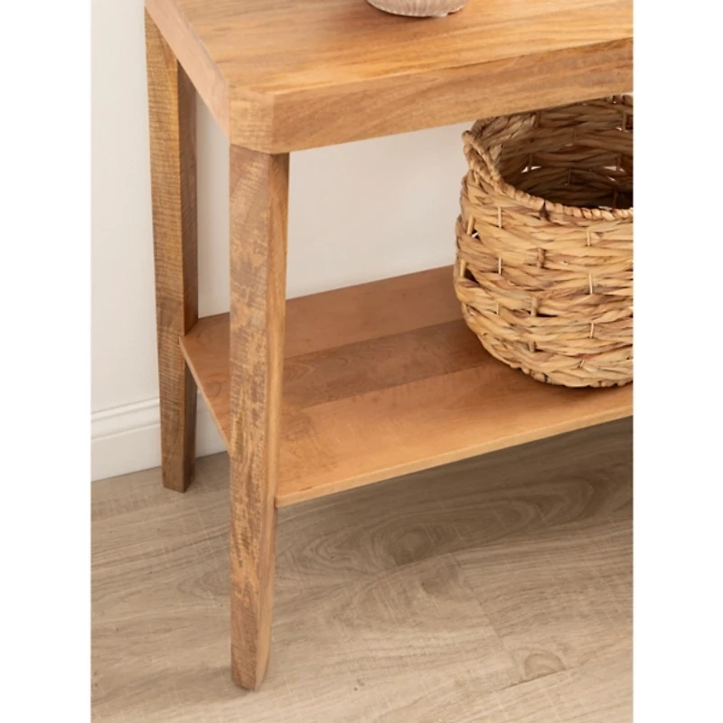 Natural Wood Talcott Console Table