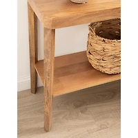 Natural Wood Talcott Console Table