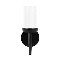 Black Wood Shay Wall Sconce