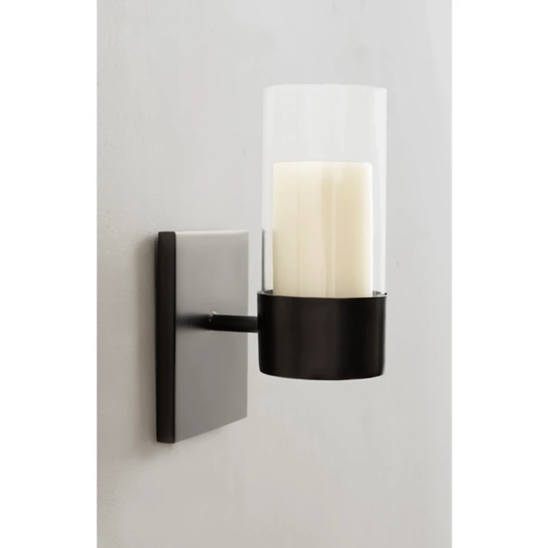 Black Metal Alexander Wall Sconce