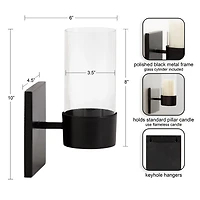 Black Metal Alexander Wall Sconce