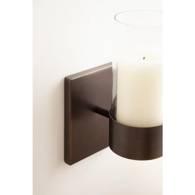 Bronze Metal Alexander Wall Sconce
