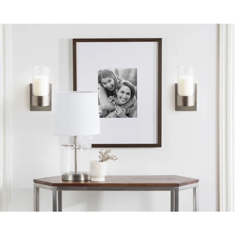 Silver Metal Alexander Wall Sconce