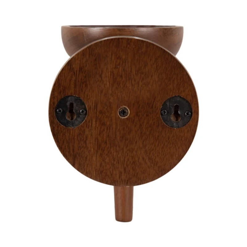 Walnut Brown Wood Shay Wall Sconce