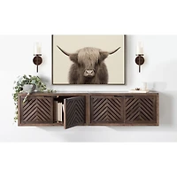 Bronze Metal Blair Wall Sconce