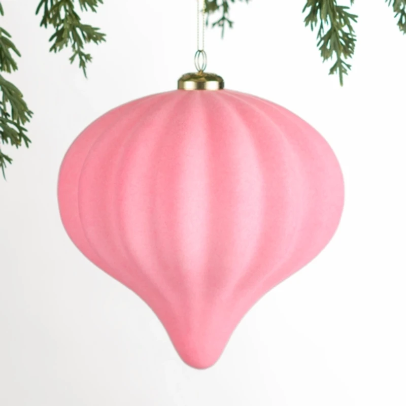 Pink Velvet Final Ornament, 6 in.