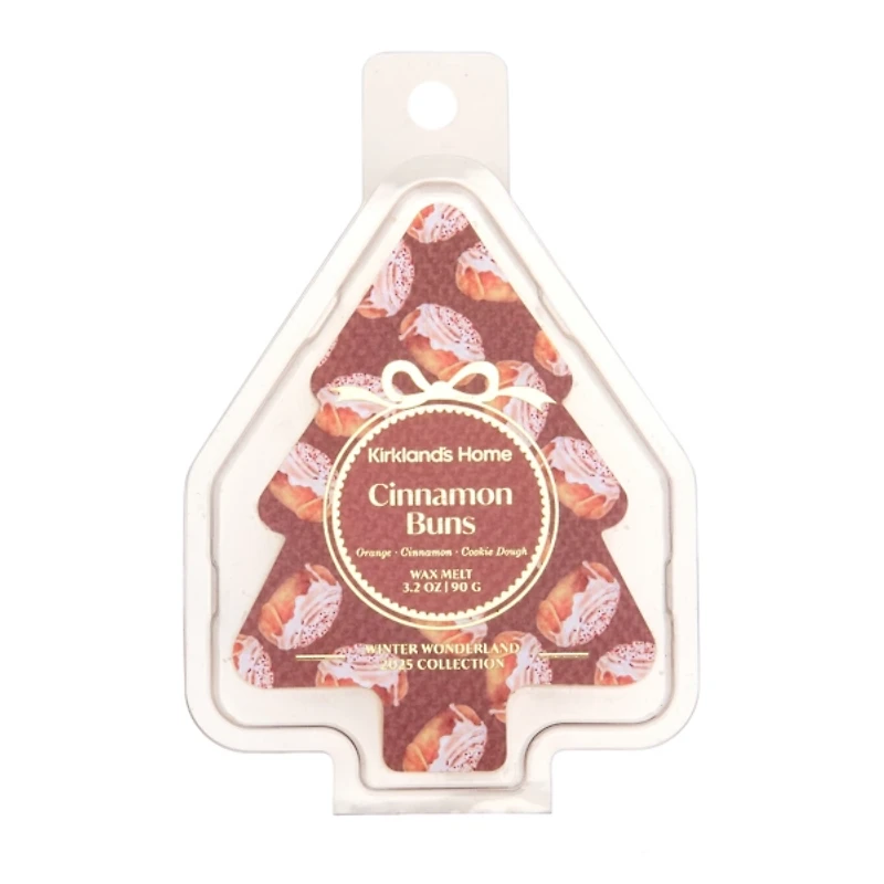 Cinnamon Buns Tree Shaped Wax Melts